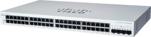 Cisco Cisco switch CBS220-48T-4X, 48xGbE RJ45, 4x10GbE SFP+ - REFRESH