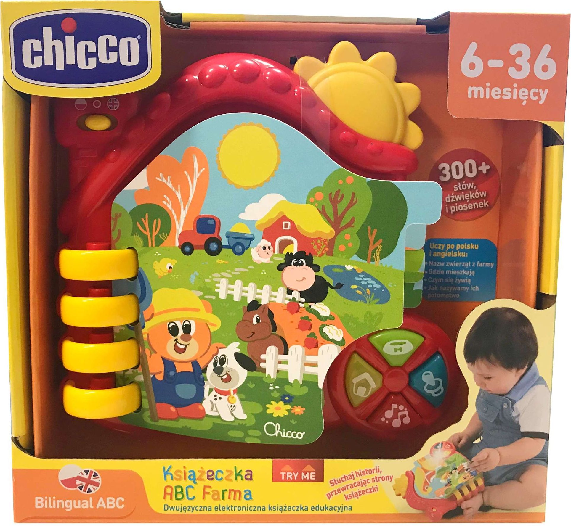 Chicco Książeczka ABC Farma
