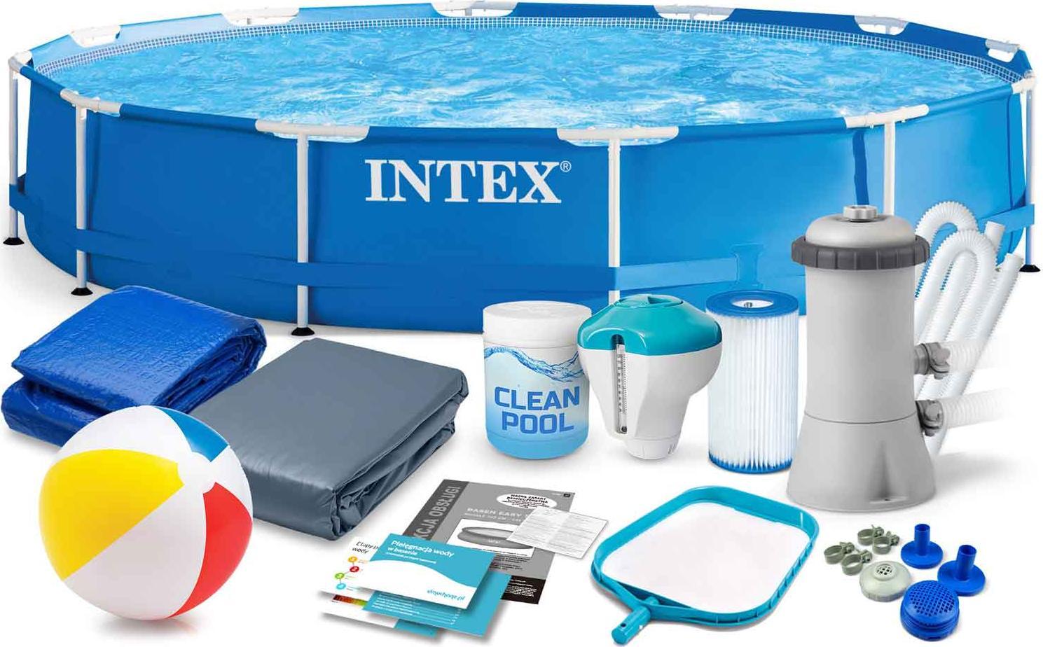 Intex Basen stelażowy 366cm 16w1 (28212)