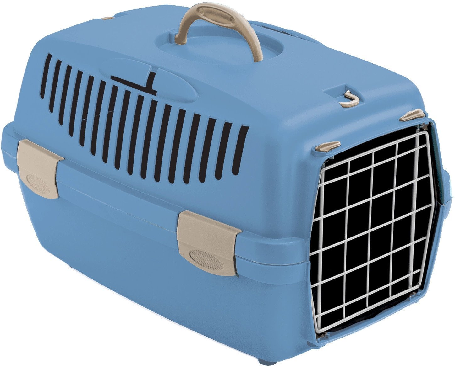 Transport sail Gulliver 1 with metal door 48x32x31cm blue 8003507979864