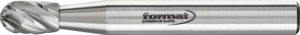 Format Pilnik obrotowy z węglika spiekanego w kształcie kropli 0610 Alu 6mm 6x10mm FORMAT