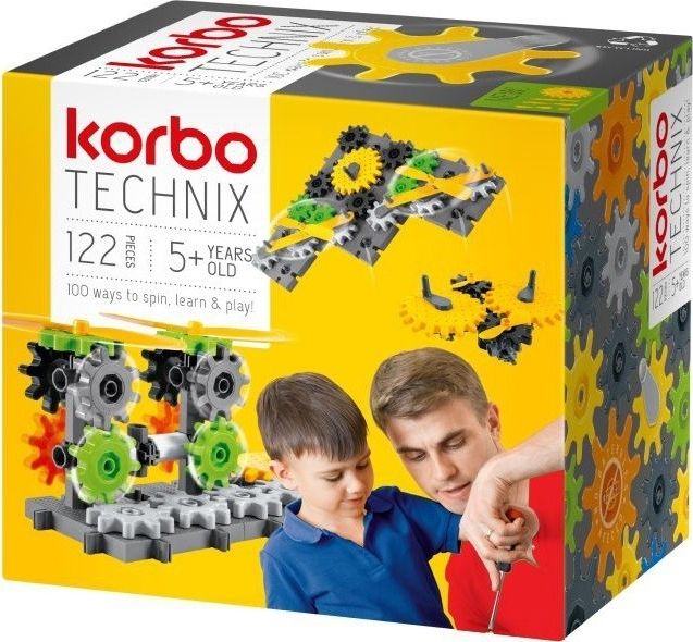 Korbo Klocki Technix 122 elementy