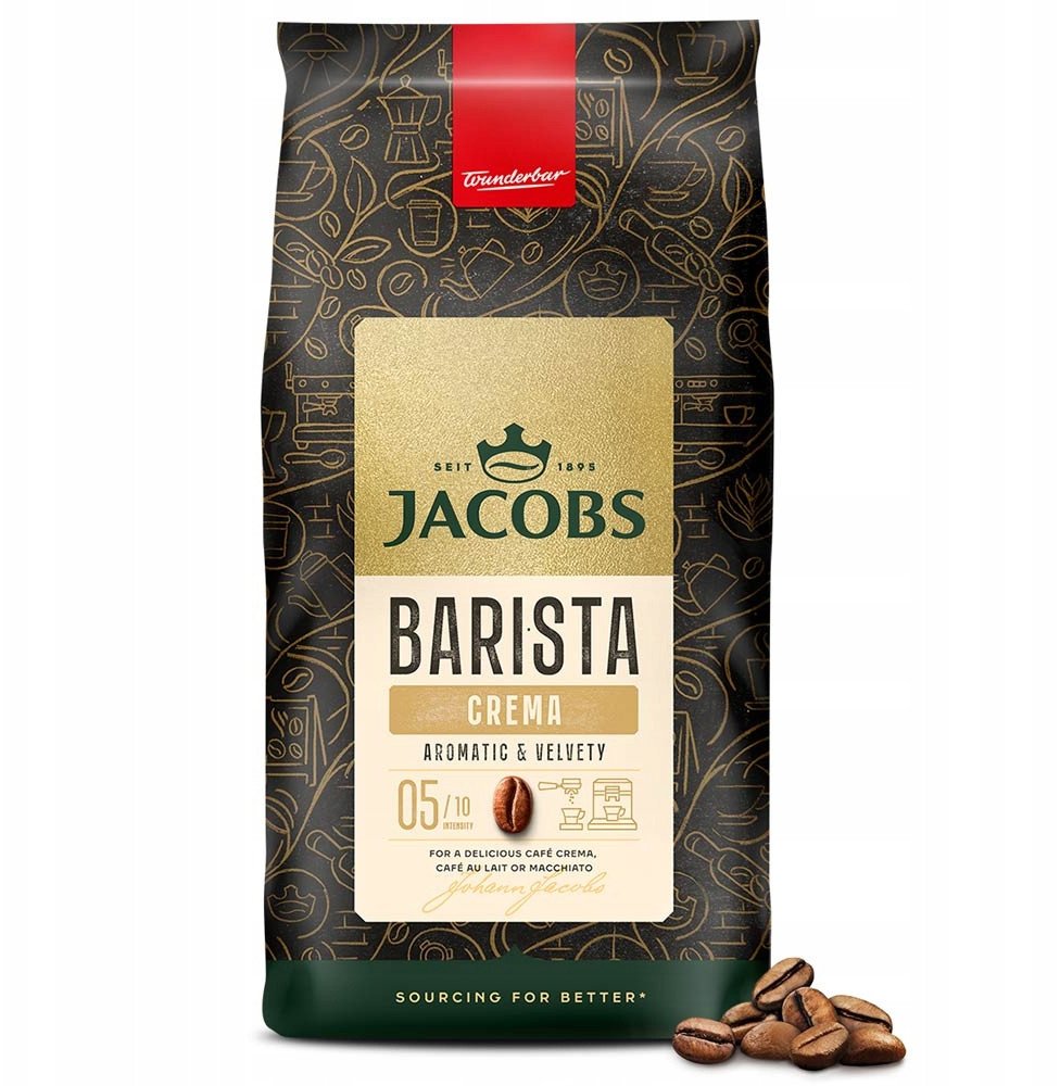 Kawa ziarnista Jacobs Barista Edition Crema 1 kg