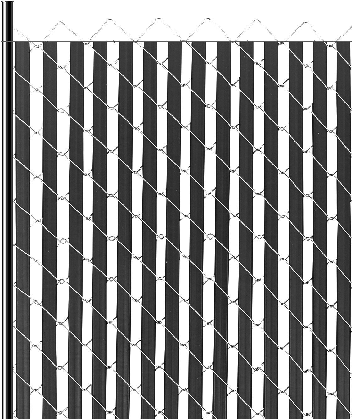 Listwy Ogrodzeniowe Pionowe Podwójne do ogrodzenia o wysokości 174 cm