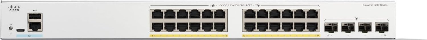 Switch Cisco C1200-24P-4G