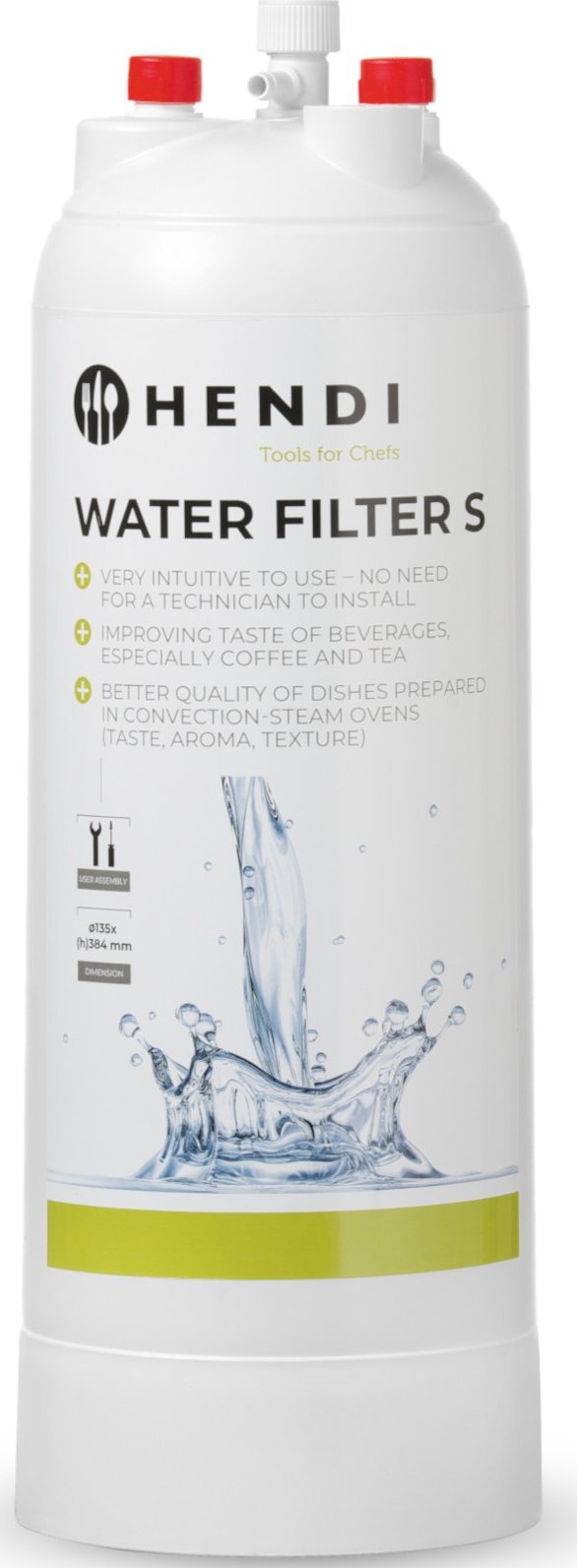 Hendi Filtr do uzdatniania wody M śr. 135 x 384 mm 3 l/min - Hendi 237878 Filtr do uzdatniania wody M śr. 135 x 384 mm 3 l/min - Hendi 237878