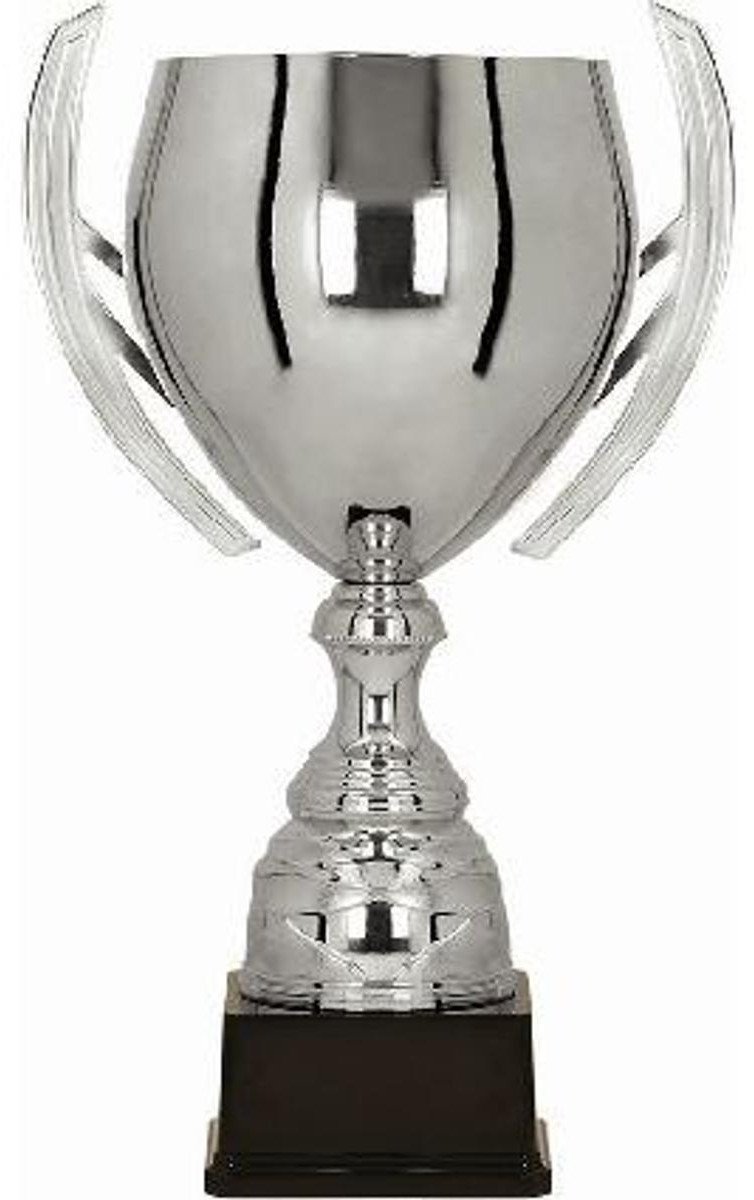 Puchar metalowy srebrny BATIKAS
