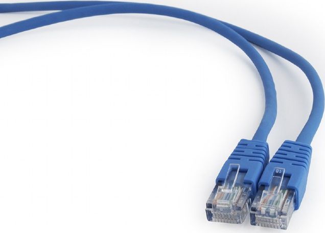 Gembird patch cord RJ45, kat. 5e, UTP, 2m, niebieski (PP12-2M/B)