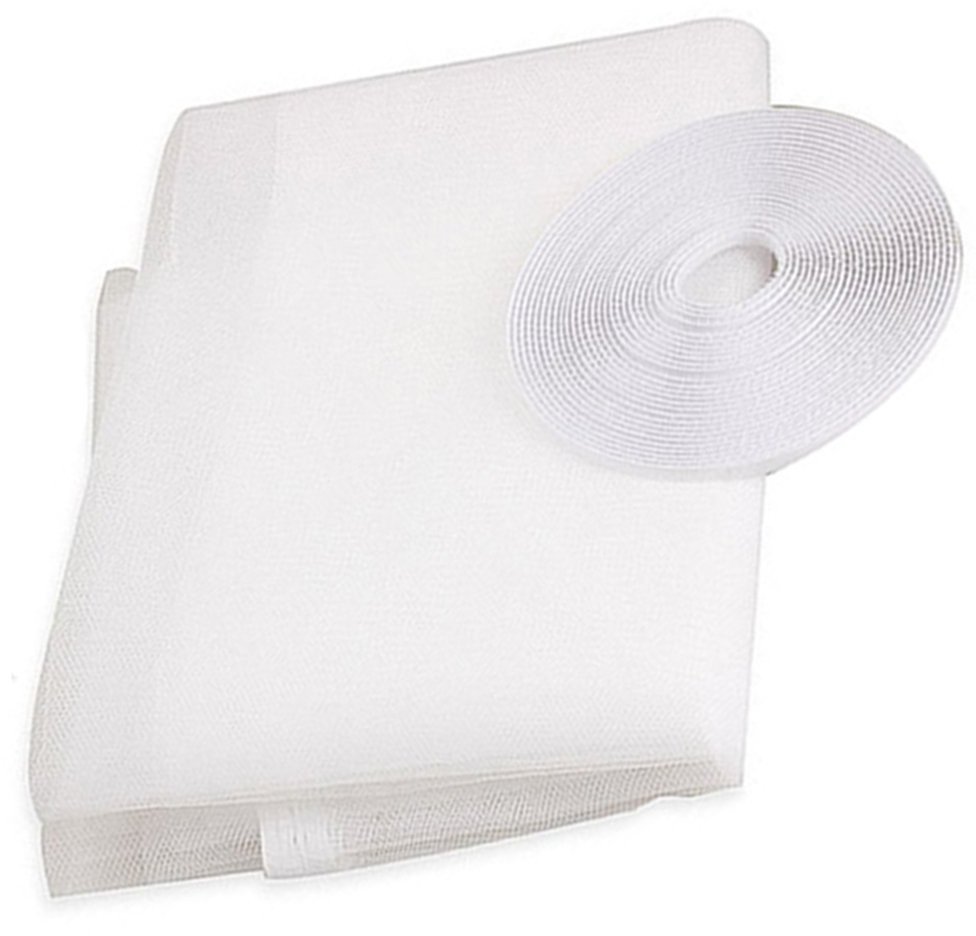 Moskitiera siatka na okno komary 180x150 cm + rzep