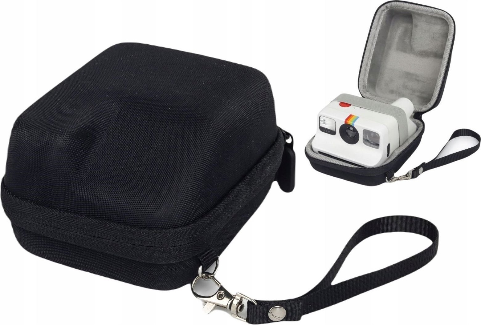 Pokrowiec LoveInstant Futerał Torba Etui Case Pokrowiec Walizka Osłona do Aparatu POLAROID GO / GO Gen 2 / Czarny
