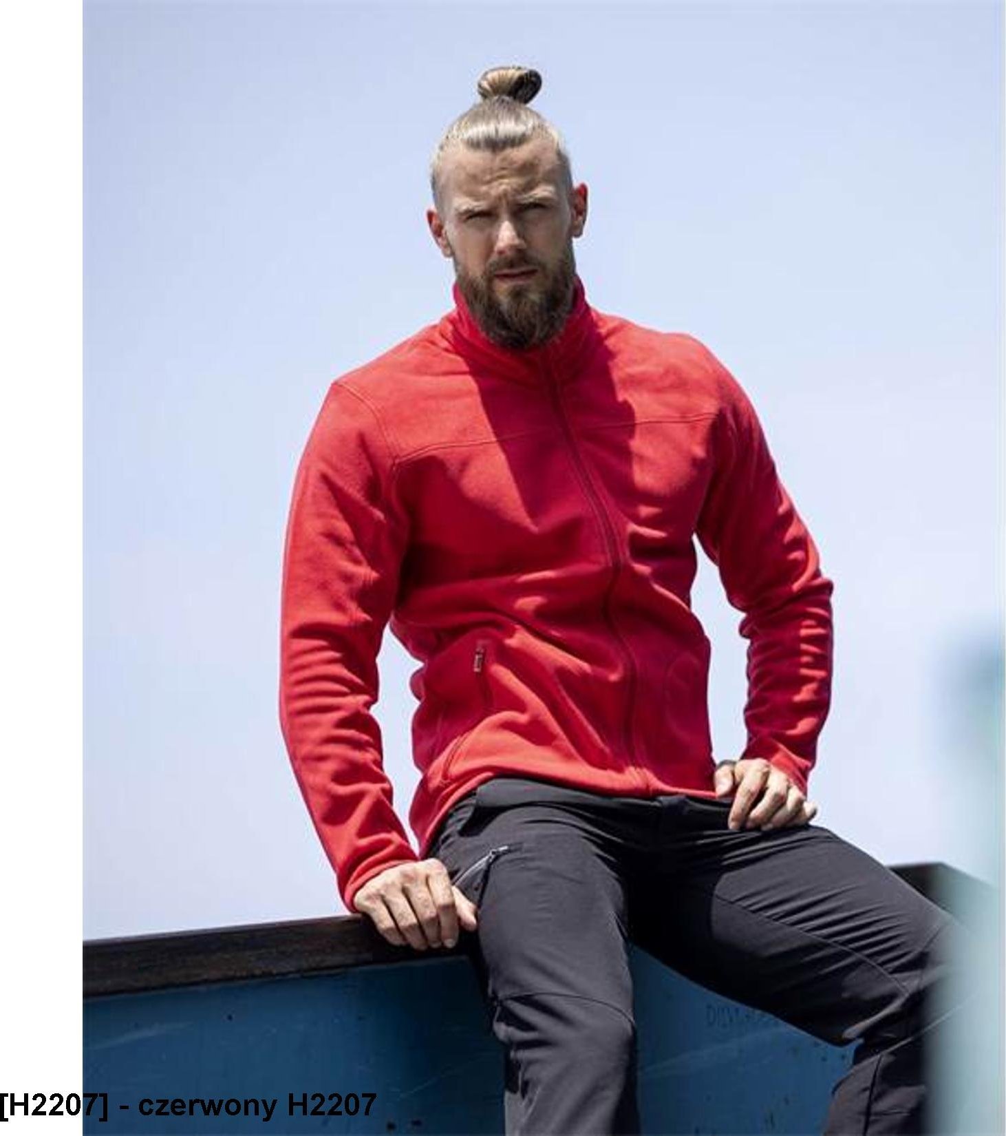 Ardon ARDON JOFLEX - Bluza polarowa męska ARDONJOFLEX czerwony S - czerwony H2207 4XL