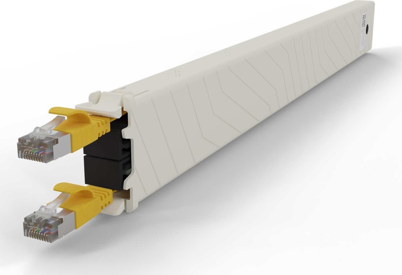 PATCHBOX CONEX8STPYL kabel sieciowy Żółty 0,8 m Cat6a U/FTP (STP)