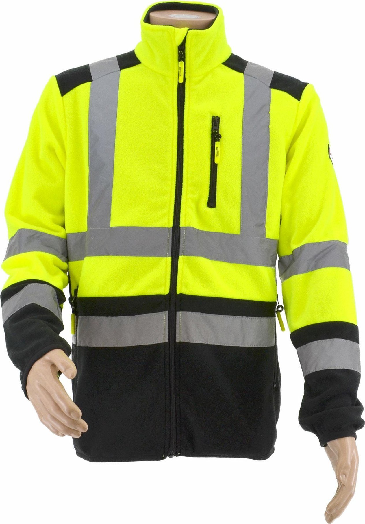 AWTools AWTOOLS BLUZA POLAROWA T3/ ODBLASKOWA ŻÓŁTA/ XL