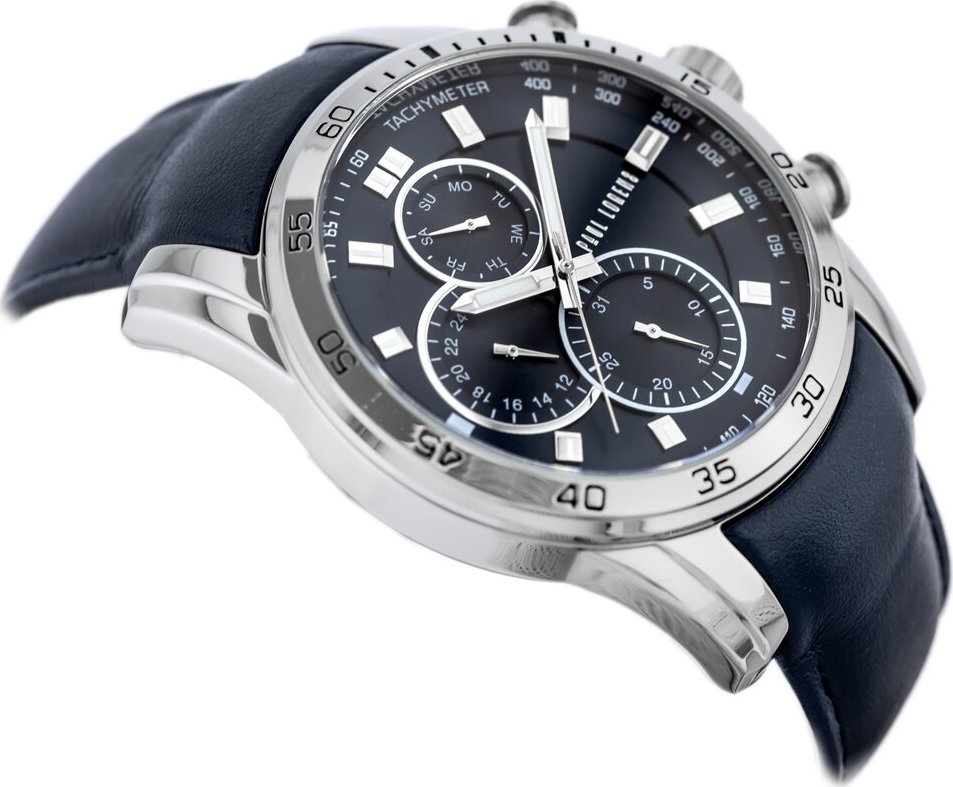 Zegarek Paul Lorens ZEGAREK MĘSKI PAUL LORENS - PL9753A8-6F1 (zg364d) + BOX NoSize