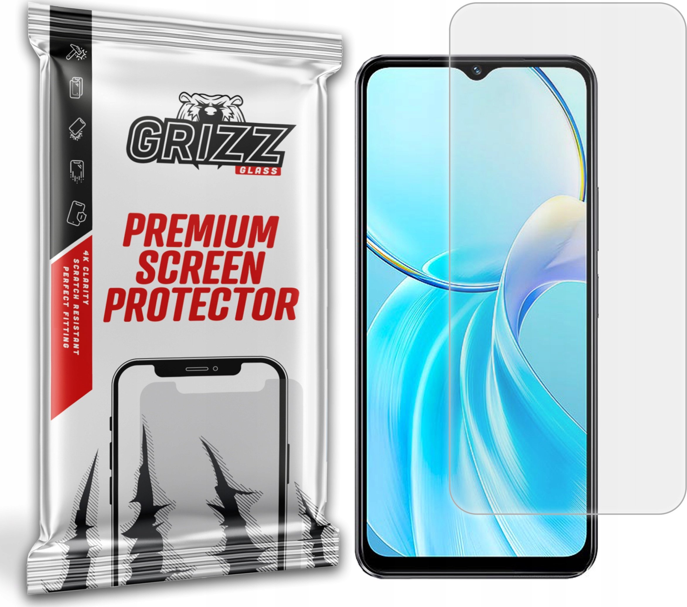 GrizzGlass Folia matowa GrizzGlass PaperScreen do Vivo T3 Lite