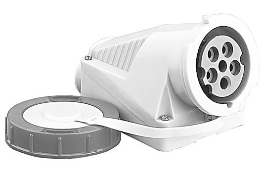 Polam Nakło Gniazdo stałe 32A 3P+N+Z IP67 izolowane 220/380V 2646-137