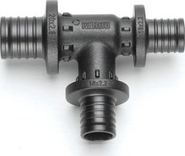 Rehau Trójnik red PX - 25-16-20 RAUTITAN - PPSU