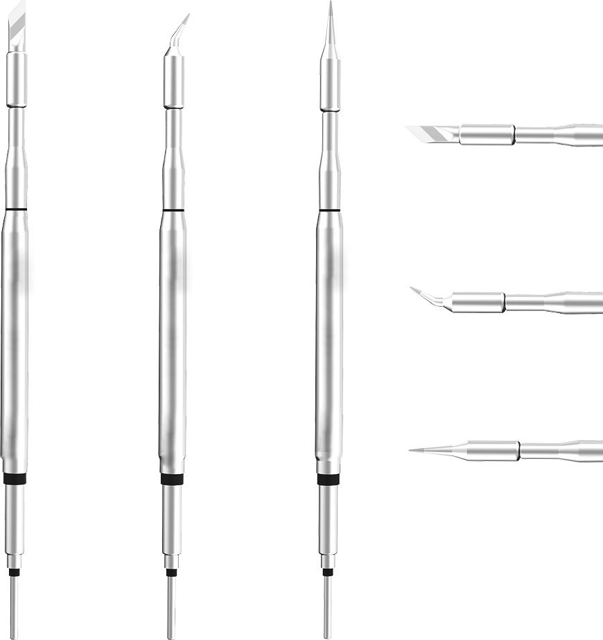 Zestaw 3szt C210 Groty z Grzałką do Lutownicy OSS TEAM Yihua Sugon JBC