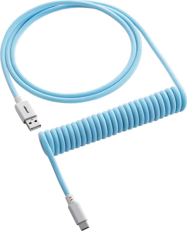 Kabel USB CableMod USB-C - USB-A 1.5 m Niebieski (CM-CKCA-CW-LBW150LBW-R)