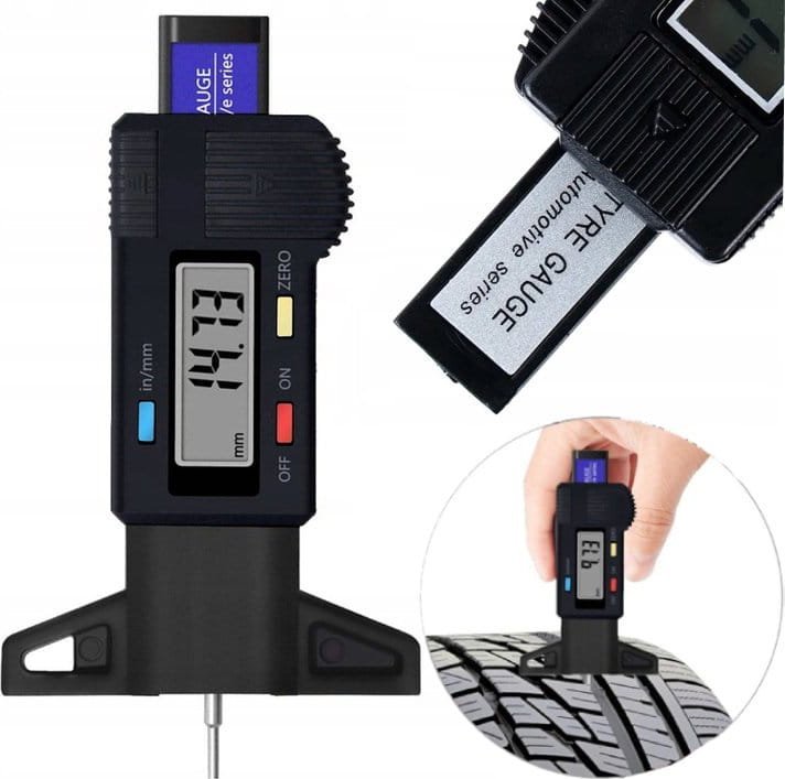 Miernik bieżnika opon