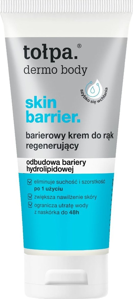 TOLPA TOŁPA Dermo Body Skin Barrier Barierowy Krem do rąk regenerujący - odbudowa bariery hydrolipidowej 60 ml