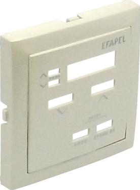 Efapel EFAPEL LOGUS90 ELEMENT CENTRALNY DO MODUŁU CENTRALNEGO STEROWANIA ŻALUZJI PERŁOWY 90311 TPE