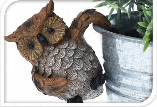 Dekoracja świąteczna ProGarden Zawieszka na doniczkę Wesołe zwierzątko, polyresin, 9 x 4,5 x 8 cm