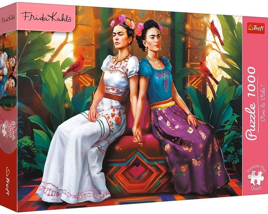 Puzzle 1000 Frida Kahlo: Dwa oblicza TREFL