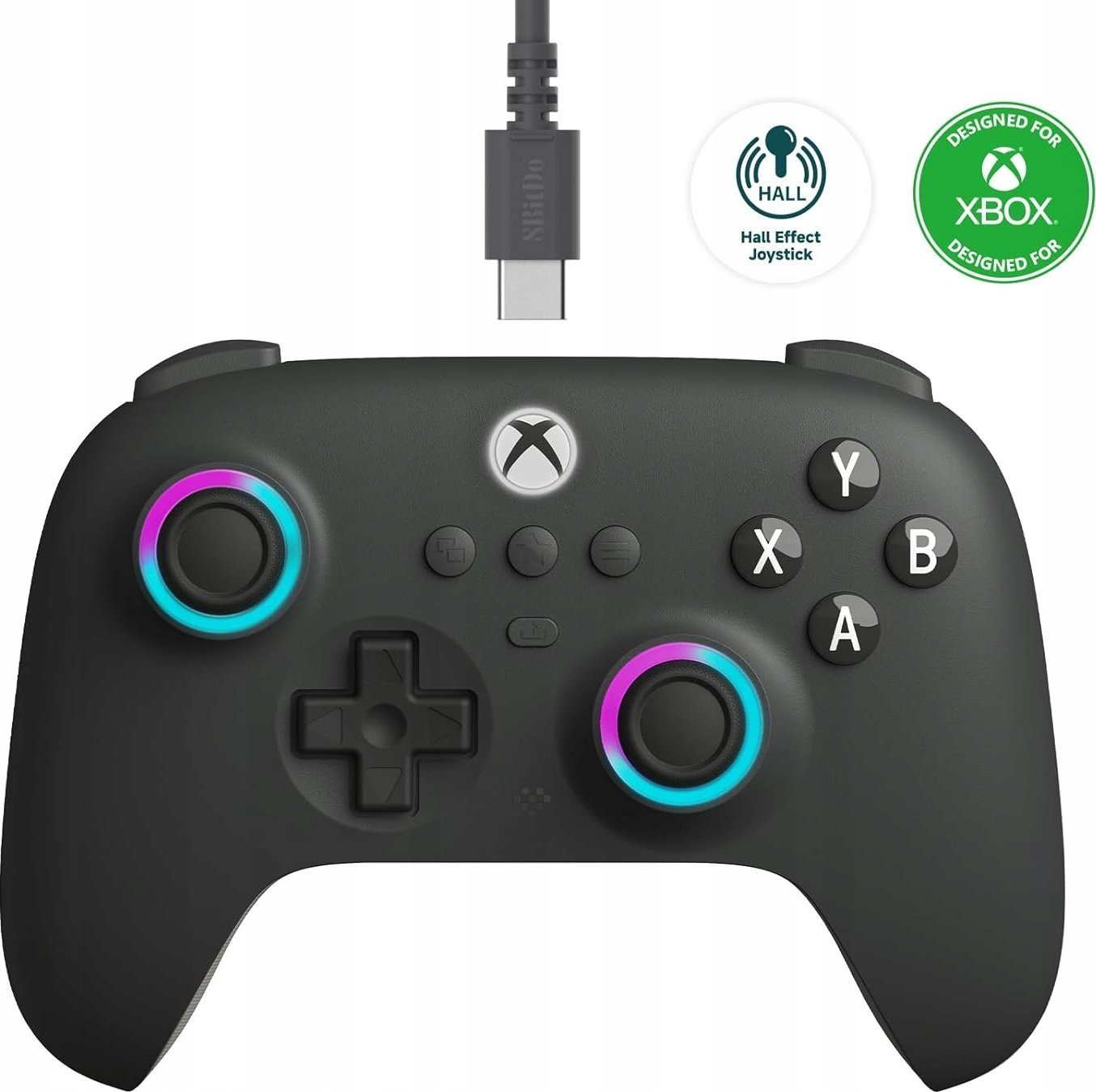 8BitDo Ultimate C Wired Xbox Gamepad Dar