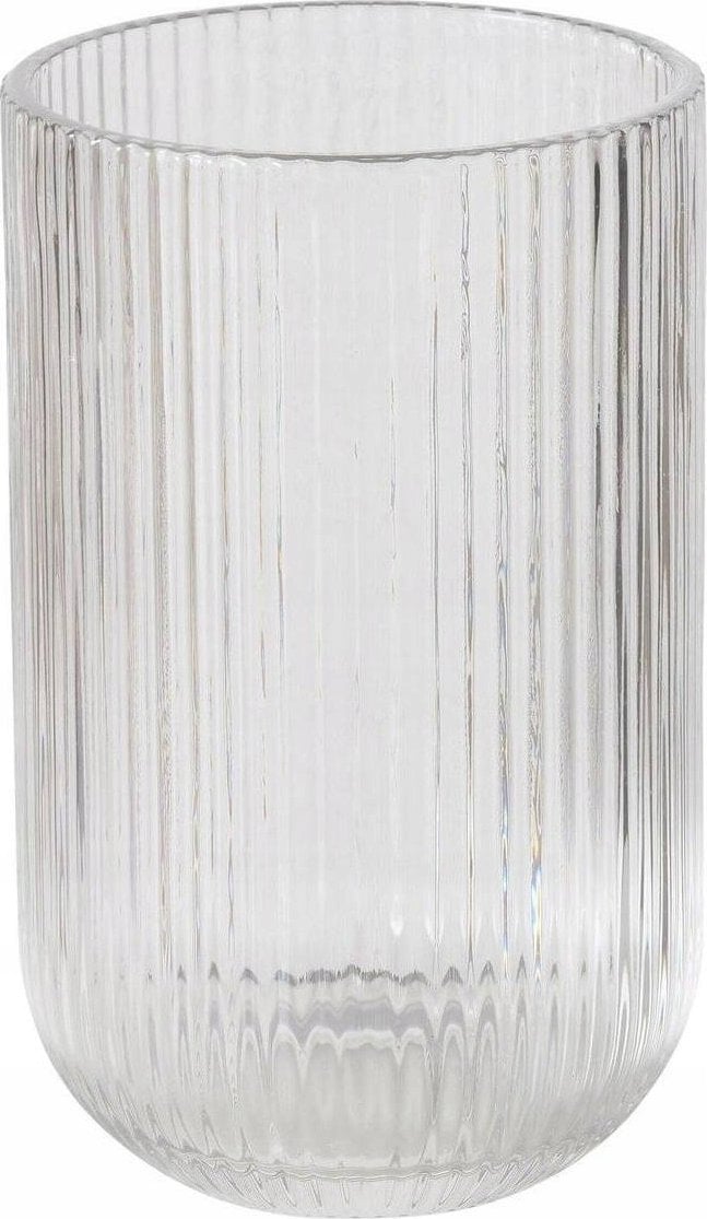 Boltze Szklanka do wody Rigano ryflowane szkło 320 ml