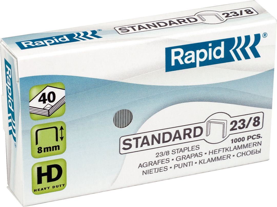 Rapid Zszywki Standard 23/8 1000 szt.