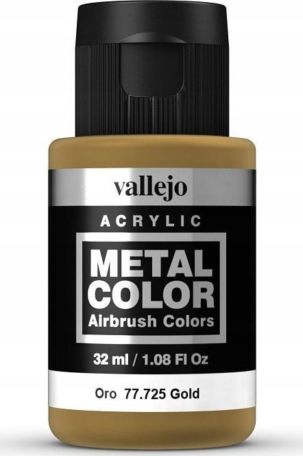 Vallejo Vallejo: 77.725 - Metal Color - Gold (32 ml)