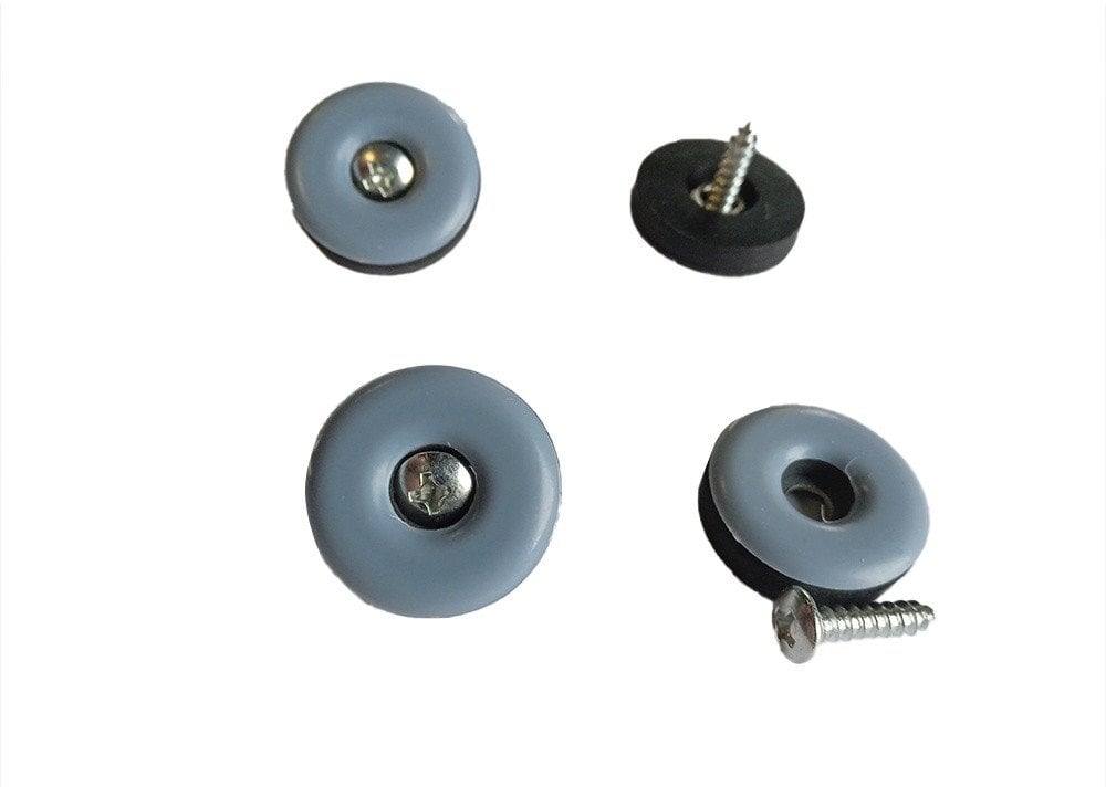 FURNITURE PADS WITH SCREWS D30, 8 PTFE