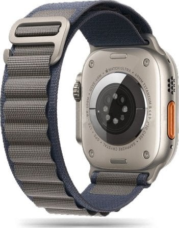 Tech-Protect TECH-PROTECT NYLON PRO APPLE WATCH 4 / 5 / 6 / 7 / 8 / 9 / SE / ULTRA 1 / 2 (42 / 44 / 45 / 49 MM) NAVY / GREY