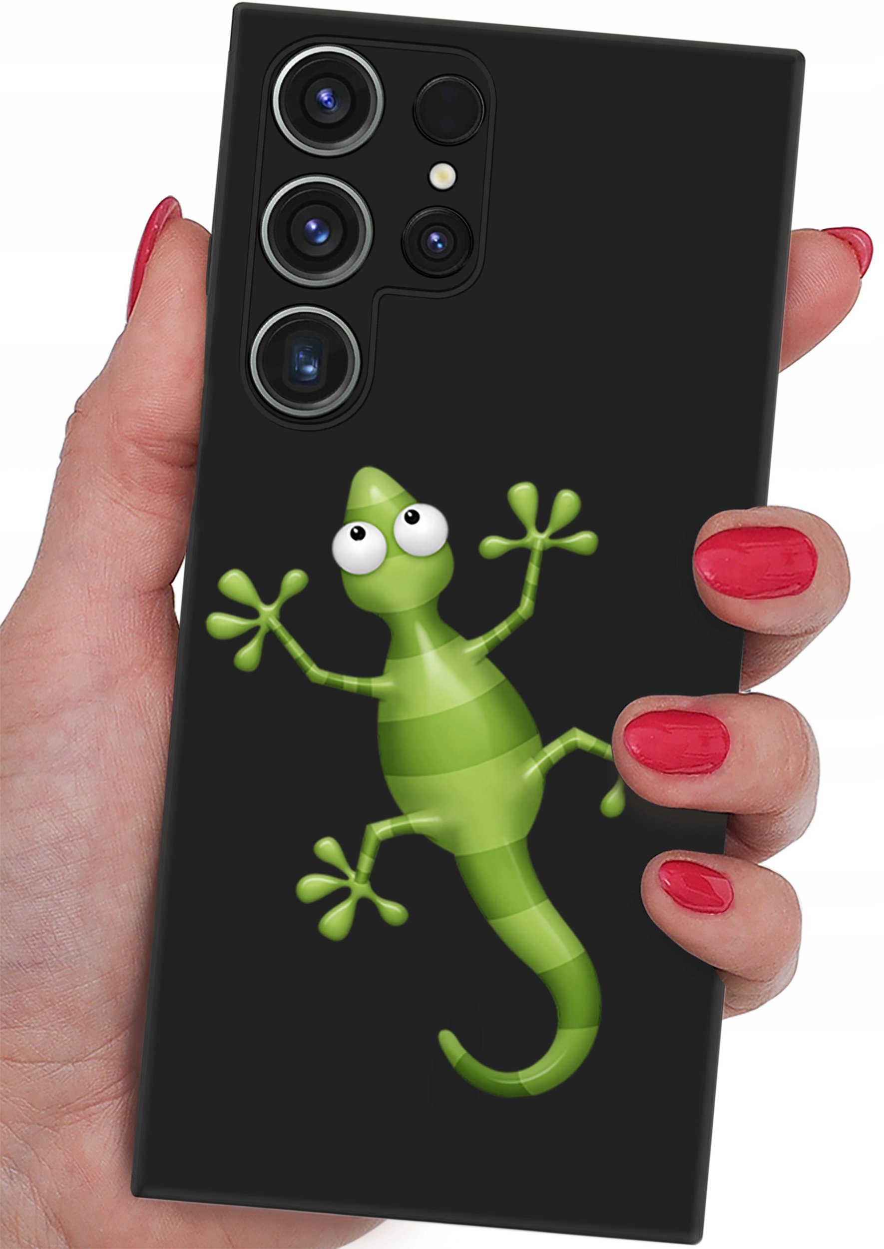 ETUI do Samsung Galaxy S24 Ultra CASE WZORY SOFT MATT PLECKI + SZKŁO 9H