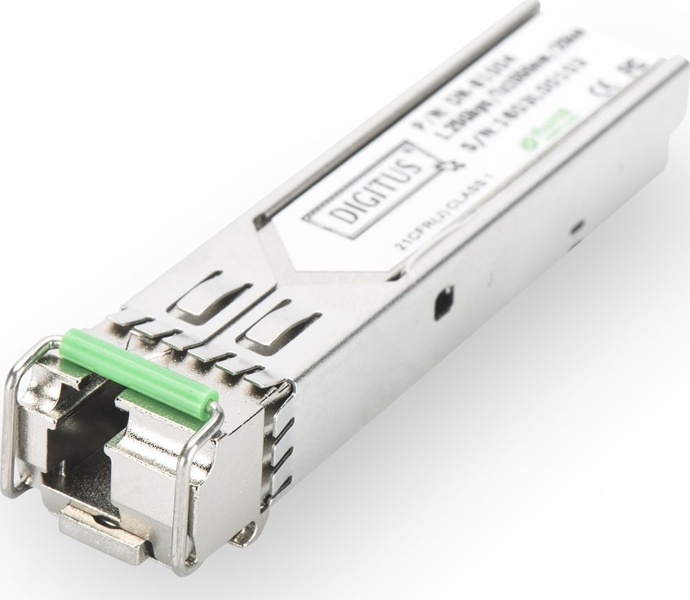 Moduł SFP Digitus DIGITUS 1.25 Gbps SFP Modul SM BiDi LC Simplex bis 20km HP (DN-81004-01) - 40-43-8330
