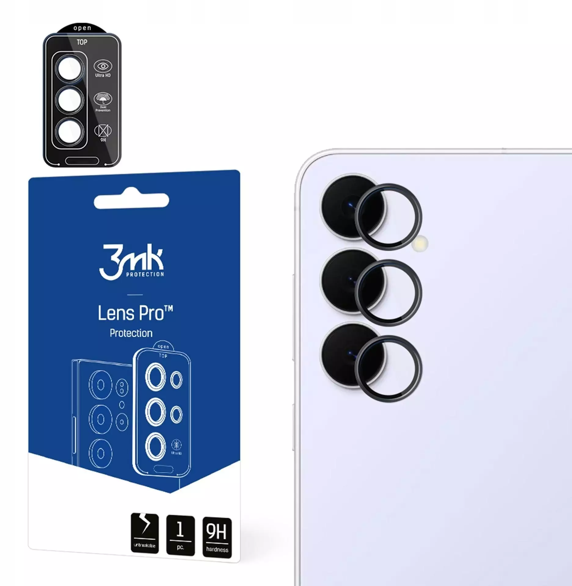 Samsung Galaxy S25 FE - 3mk Lens Protection Pro Black