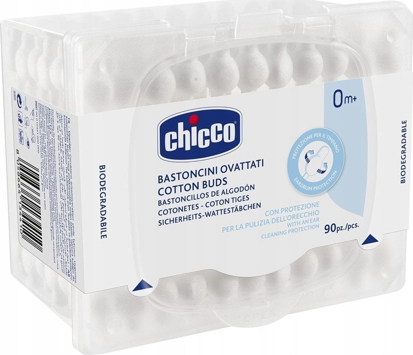 CHICCO_Patyczki do uszu 90szt.