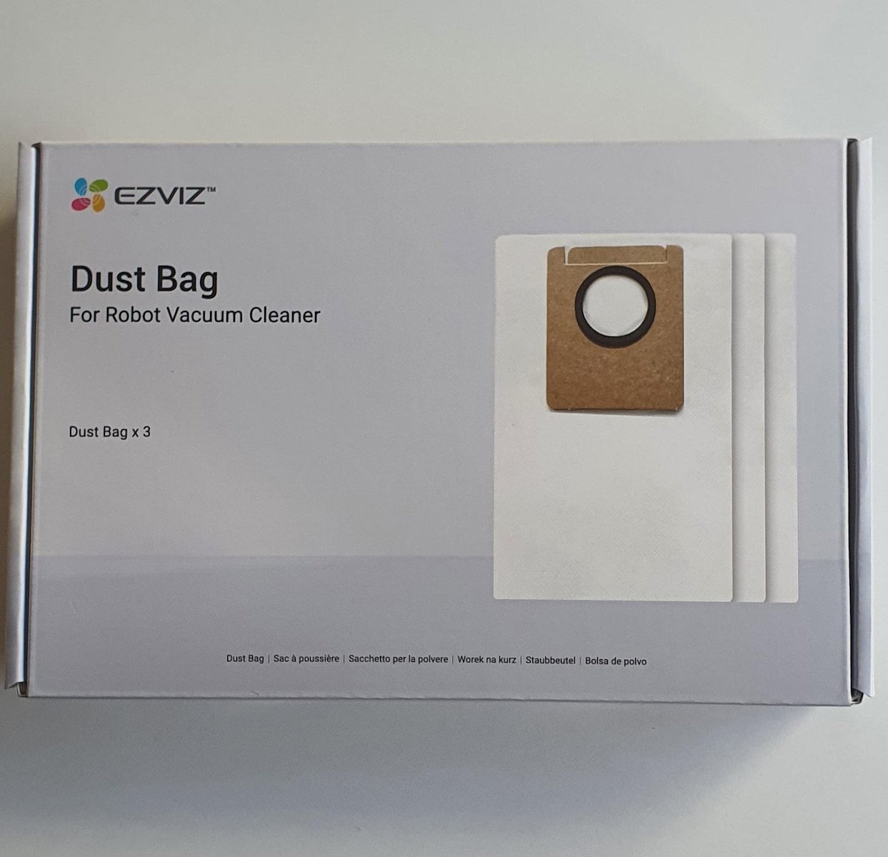 Dulkių maišas EZVIZ CS-RA-BG04 (5L, 3 vnt., tinka CS-RS20 PRO)