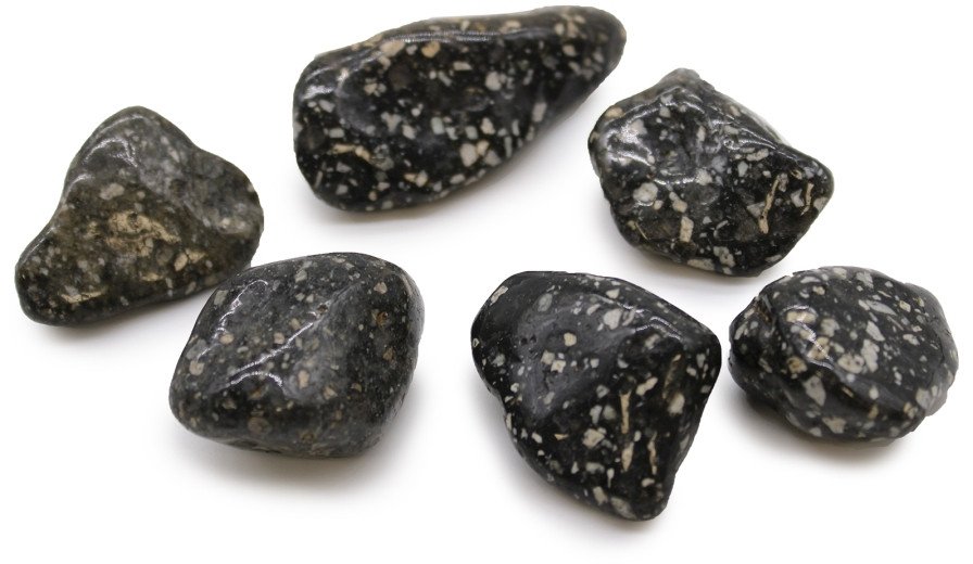 Kamień Afrykański Duży - Jaspis Perliczka | 6 sztuk