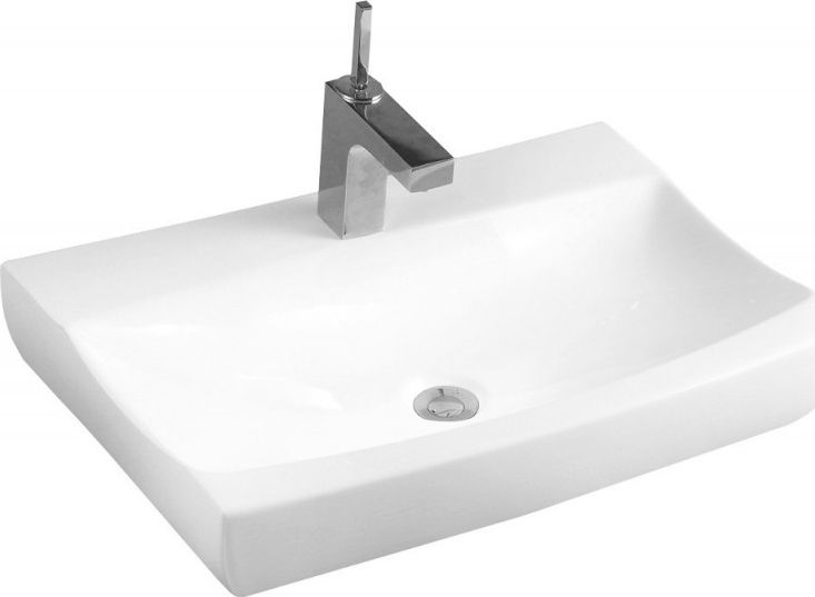 Umywalka Mexen Mexen Sally umywalka nablatowa 62 x 40 cm biała - 21076200