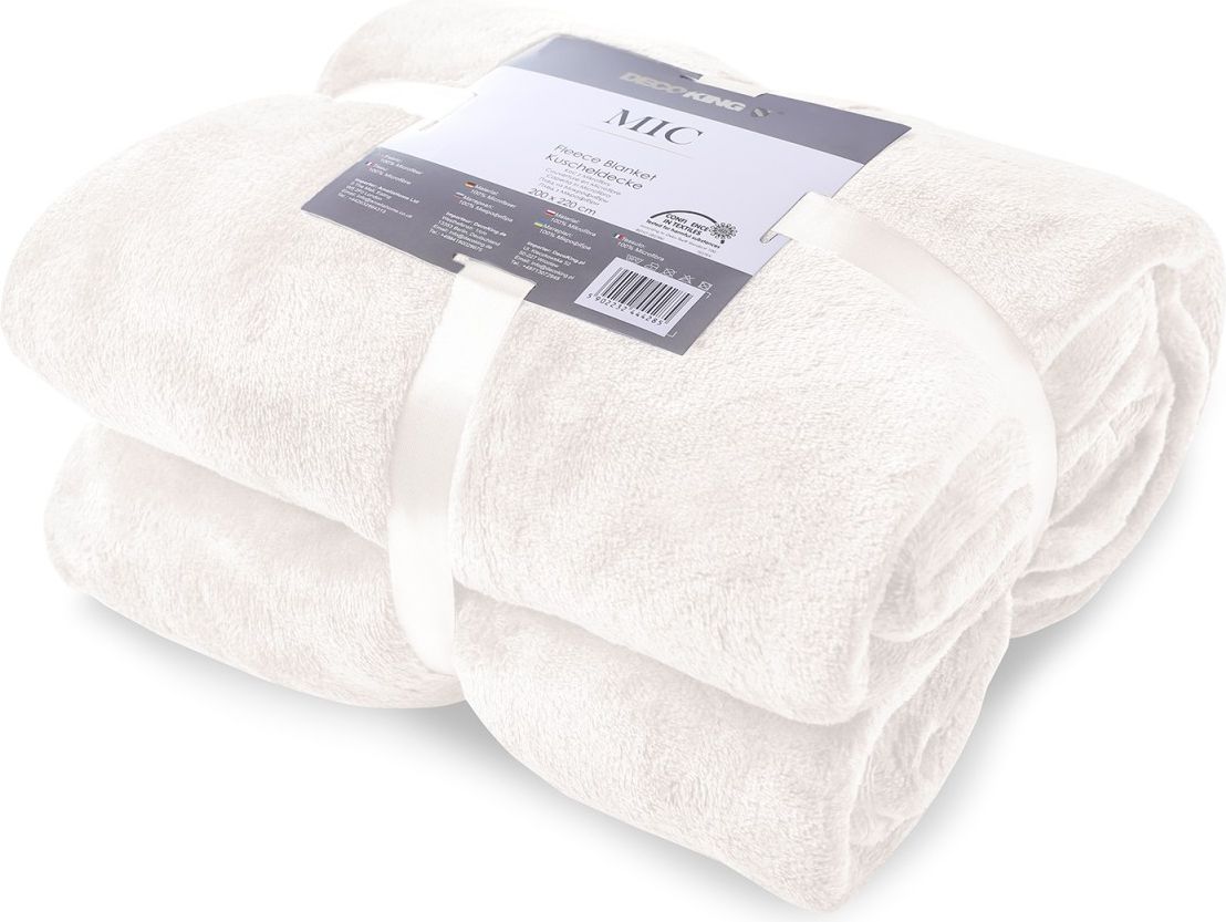 Decoking Koc Mic kremowy r. 220x240cm