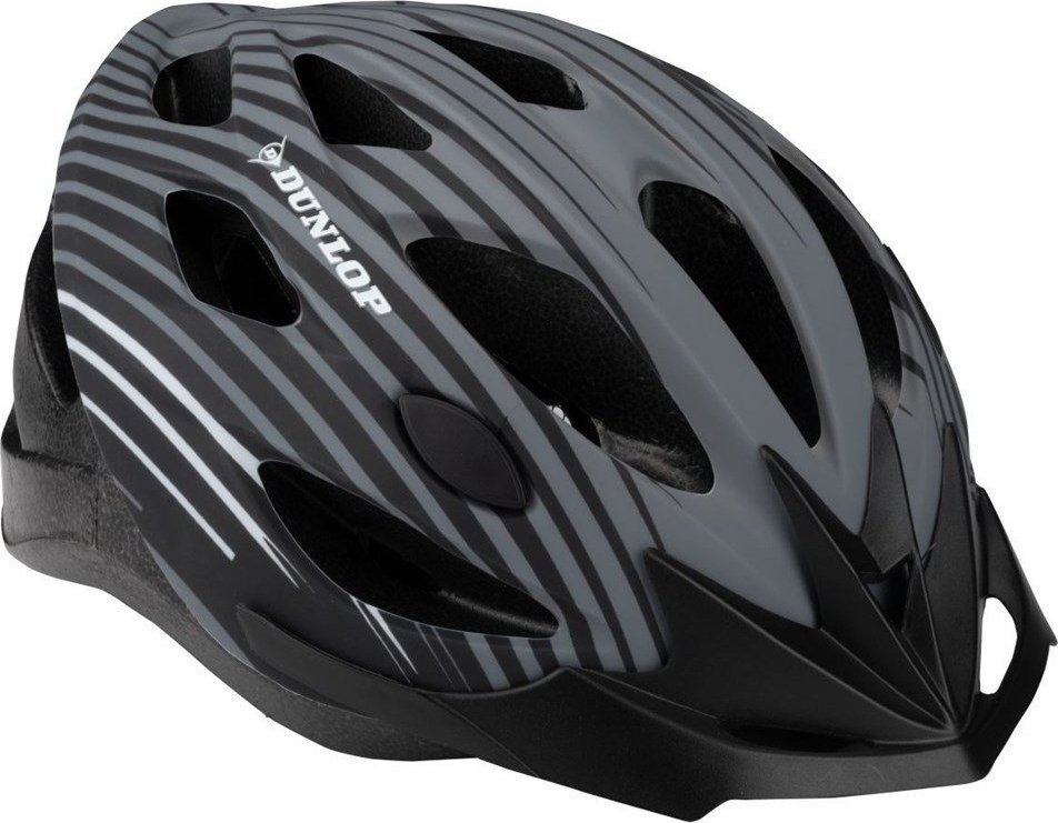 Dunlop KASK ROWEROWY REGULOWANY DUNLOP R.S SZARY