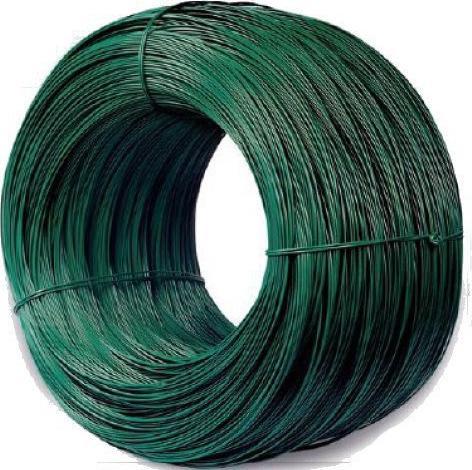 Metalurgia Drut Ocynkowany Pokryty Pcv 2.5x3.6mm Zielony [jm.KG] - DRU 3.6 PW Z