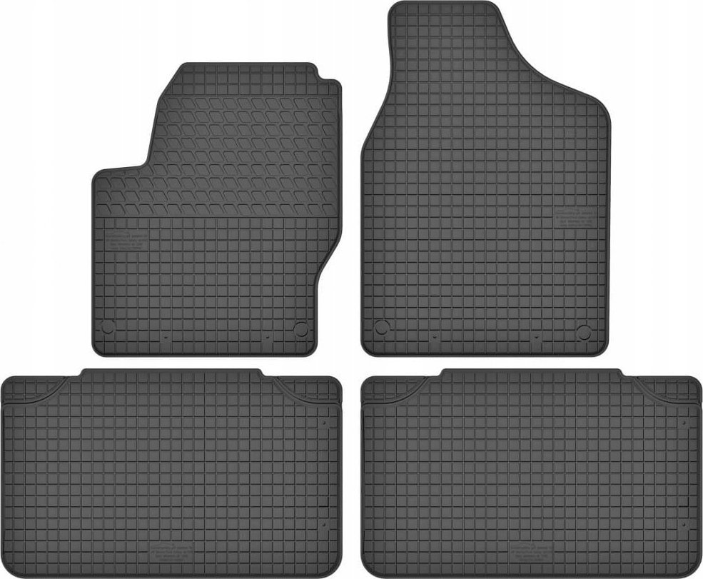 MotoHobby Seat Alhambra I 5os Dywaniki gumowe PREMIUM stoper