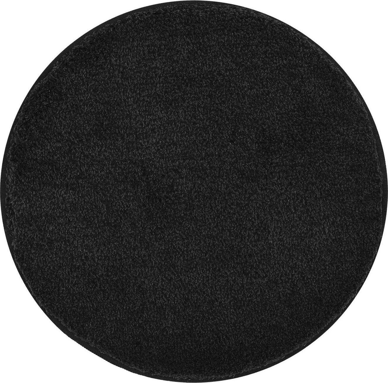 Kleine Wolke Dywanik łazienkowy 100x100cm czarny (5405926521)