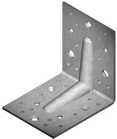 BRACKET ANGLE REINFORCED 3X90X106X106