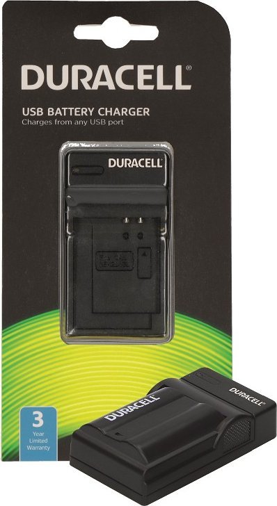 Ładowarka do aparatu Duracell Duracell Charger with USB Cable for DRNEL15/EN-EL15