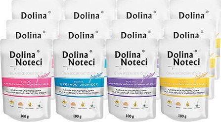 Dolina Noteci Dolina Noteci PREMIUM dla psów małych ras JUNIOR MIX SMAKÓW 12x100g