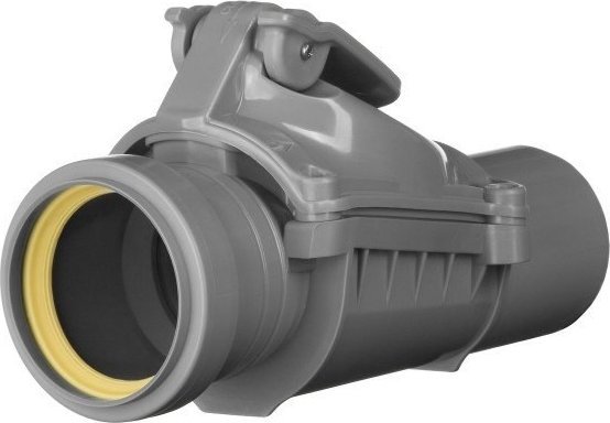 Karmat Zasuwa burzowa PP DN 50 wersja A popiel